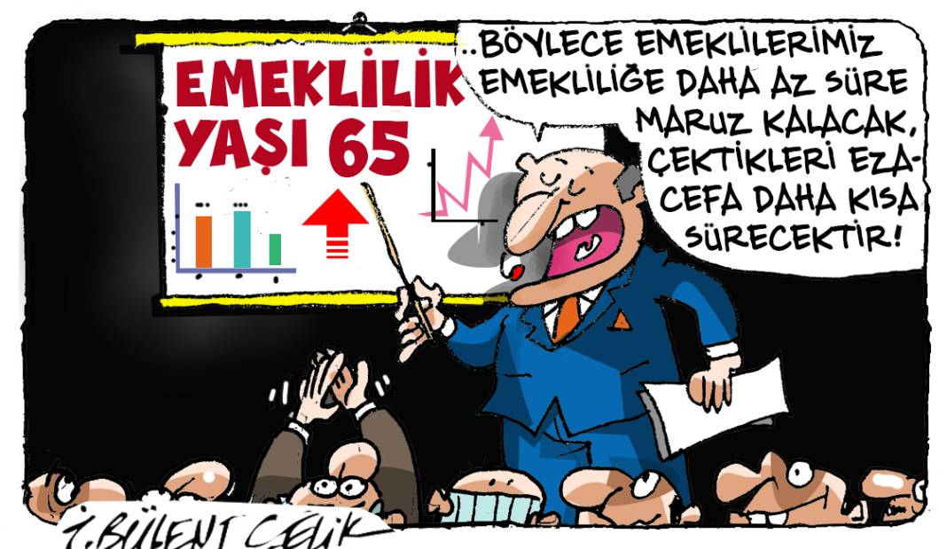 İ. Bülent Çelik'in 8 Ekim 2025 tarihli karikatürü 1
