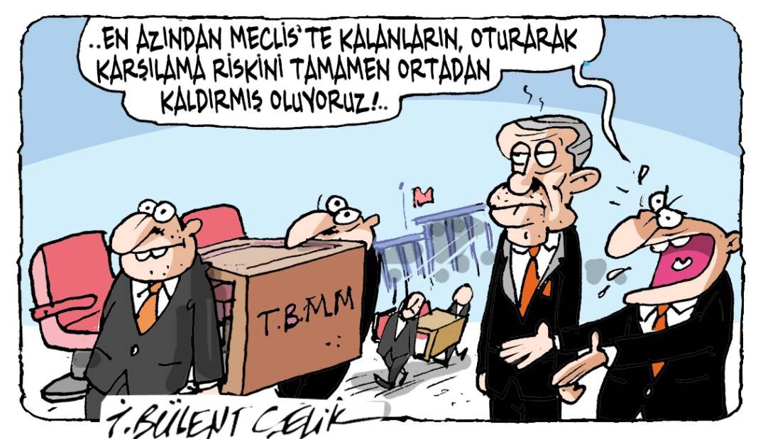 İ. Bülent Çelik'in 1 Ekim 2025 tarihli karikatürü 1