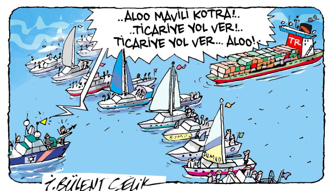 İ. Bülent Çelik'in 3 Ekim 2025 tarihli karikatürü 1