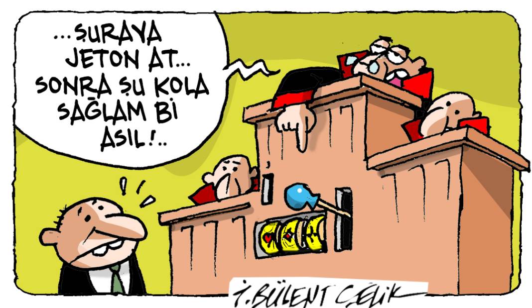 İ. Bülent Çelik'in 4 Ekim 2025 tarihli karikatürü 1