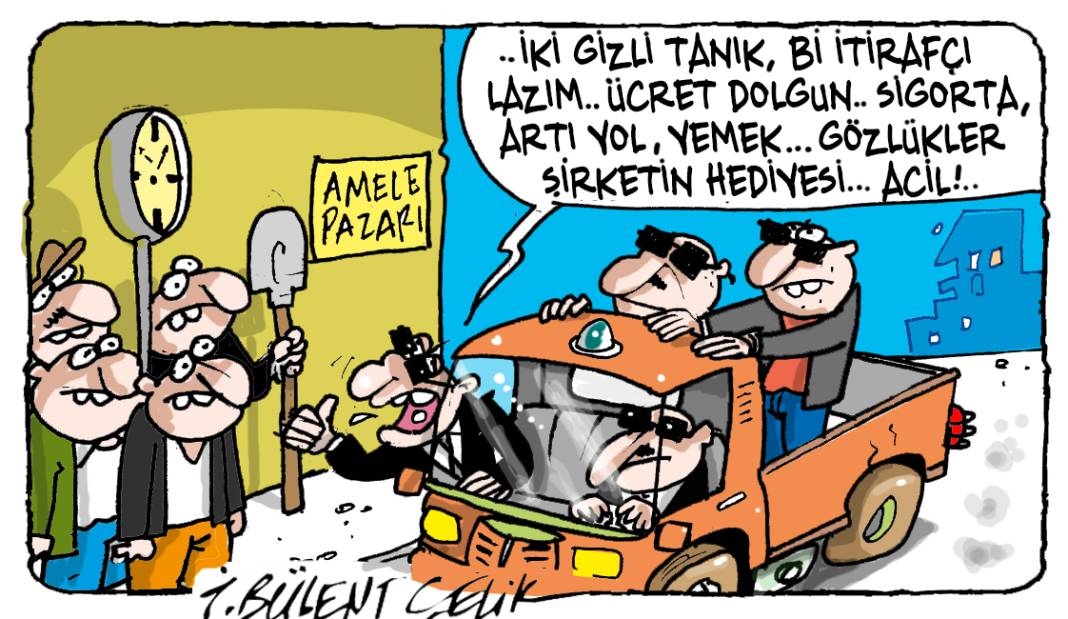 İ. Bülent Çelik'in 30 Ekim 2025 tarihli karikatürü 1