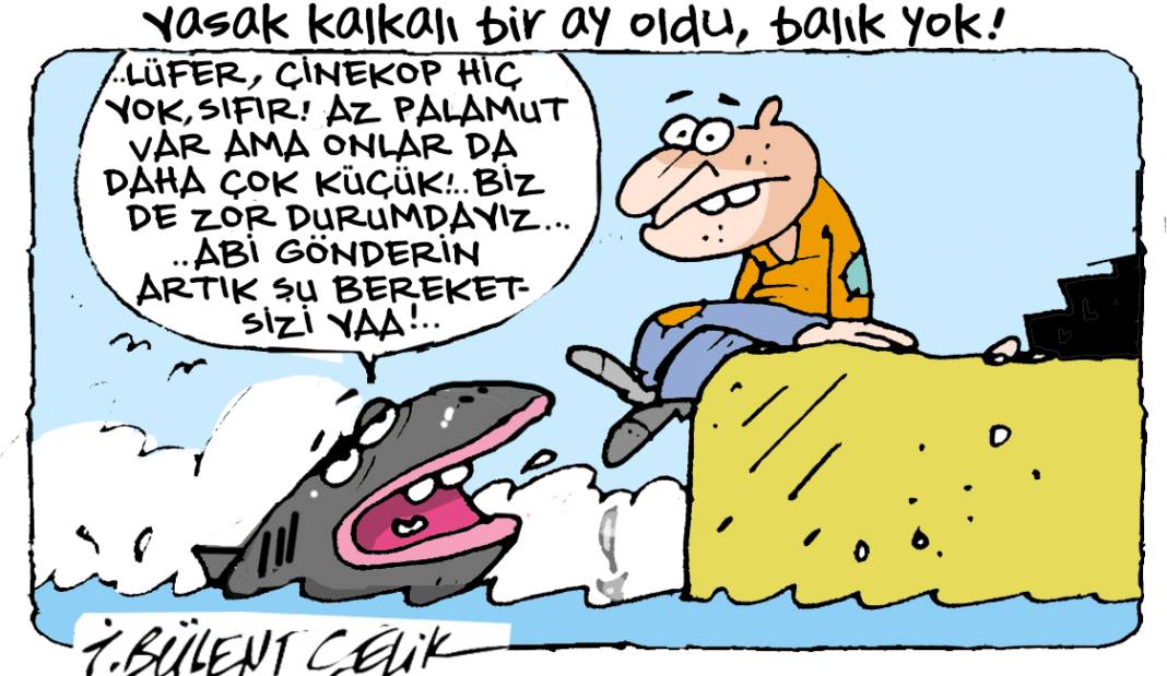 İ. Bülent Çelik'in 6 Ekim 2025 tarihli karikatürü 1