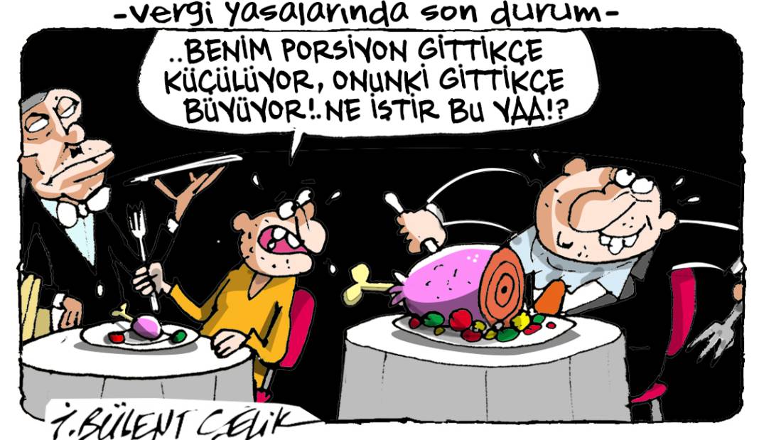 İ. Bülent Çelik'in 24 Ekim 2025 tarihli karikatürü 1