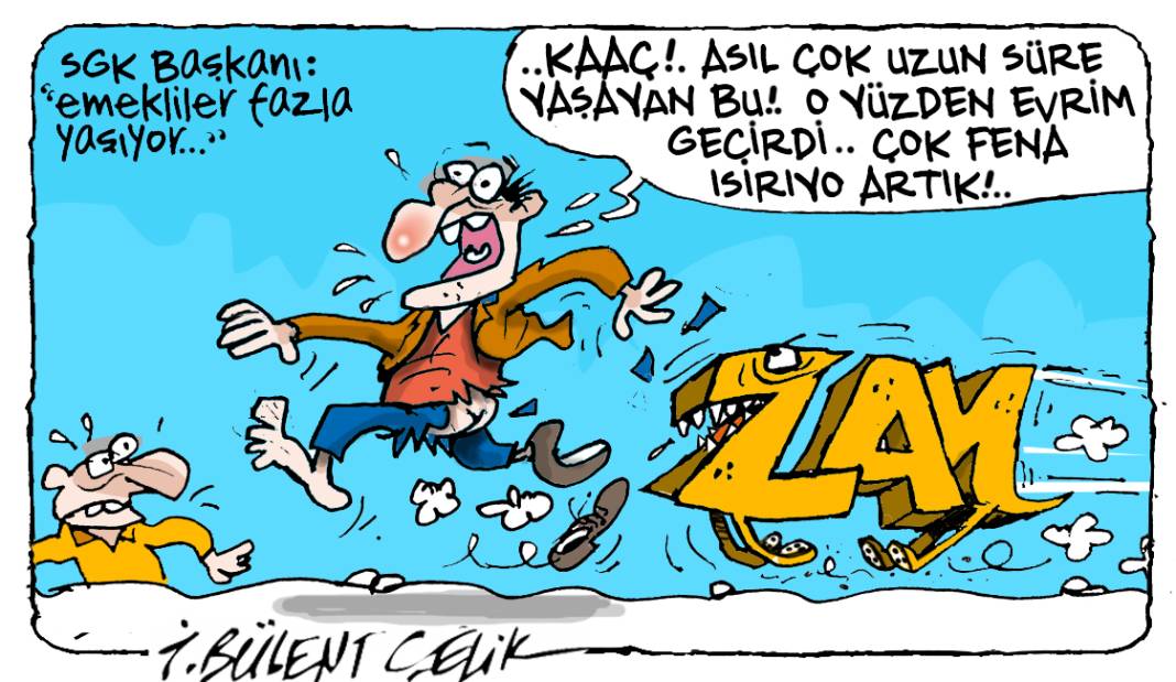 İ. Bülent Çelik'in 28 Ekim 2025 tarihli karikatürü 1