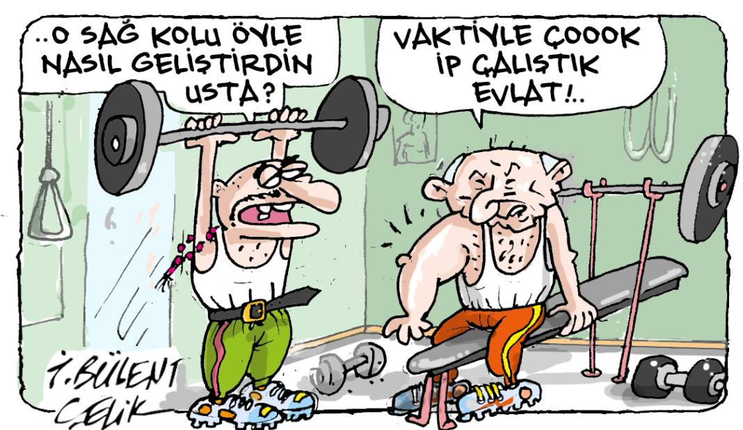 İ. Bülent Çelik'in 1 Kasım 2025 tarihli karikatürü 1