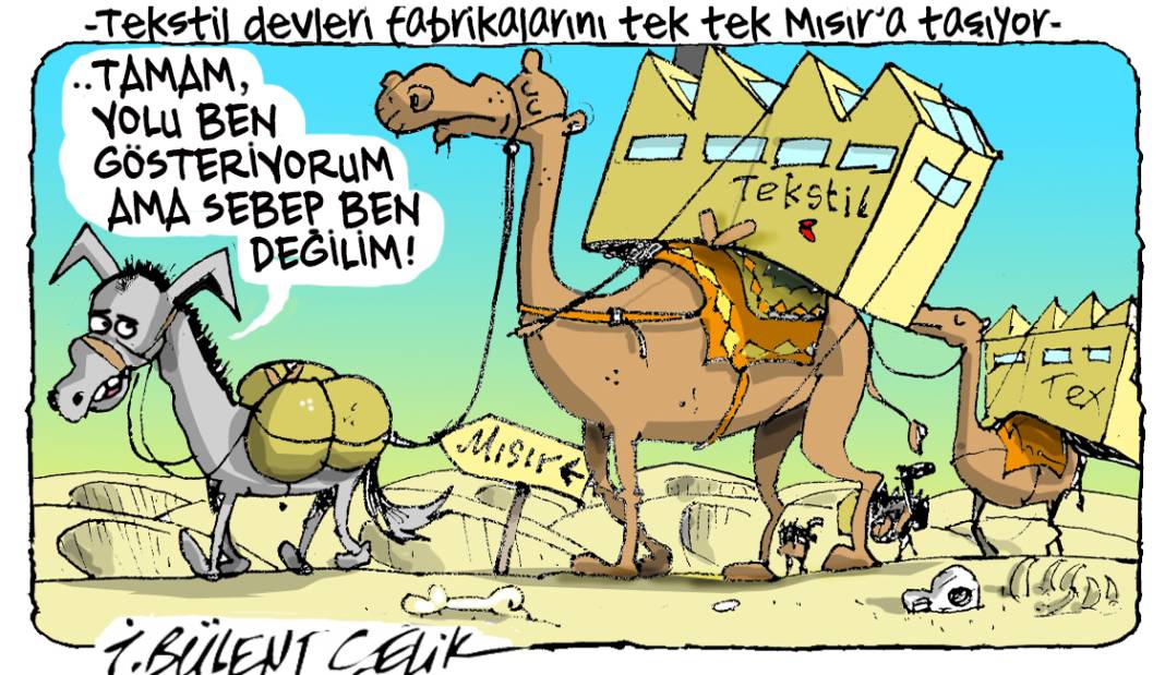 İ. Bülent Çelik'in 22 Ekim 2025 tarihli karikatürü 1
