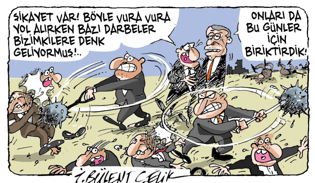 İ. Bülent Çelik'in 5 Ekim 2025 tarihli karikatürü 1