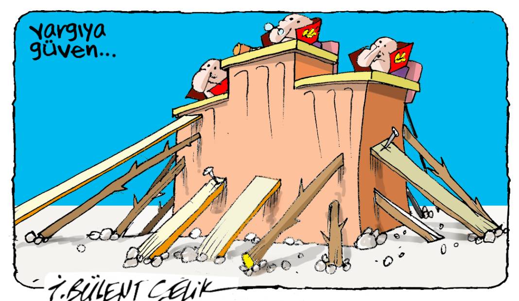 İ. Bülent Çelik'in 23 Ekim 2025 tarihli karikatürü 1