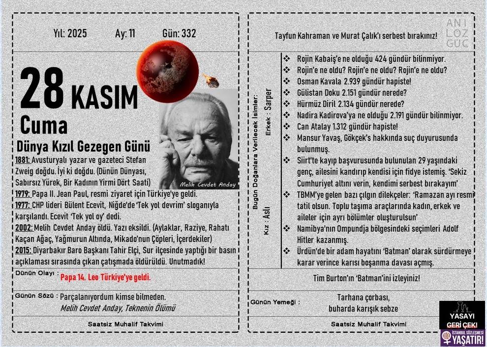 Dünya Kızıl Gezegen Günü 1