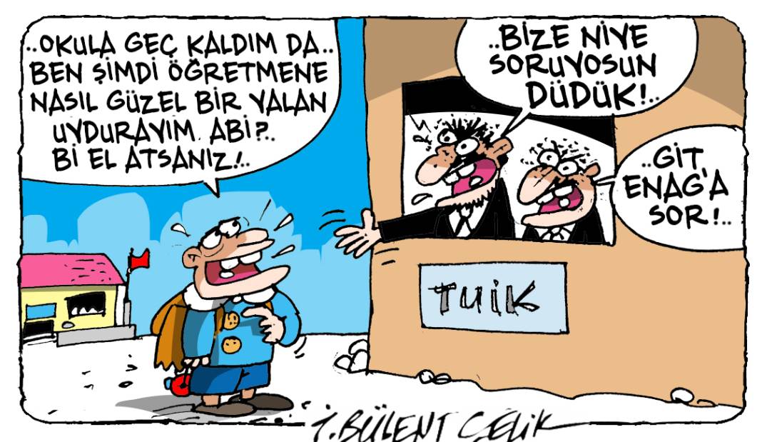 İ. Bülent Çelik'in 4 Kasım 2025 tarihli karikatürü 1