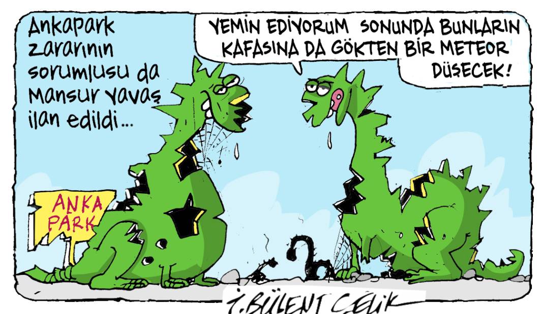 İ. Bülent Çelik'in 9 Kasım 2025 tarihli karikatürü 1