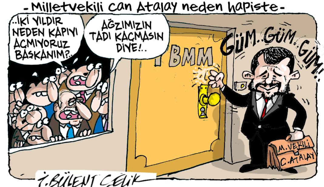 İ. Bülent Çelik'in 5 Kasım 2025 tarihli karikatürü 1