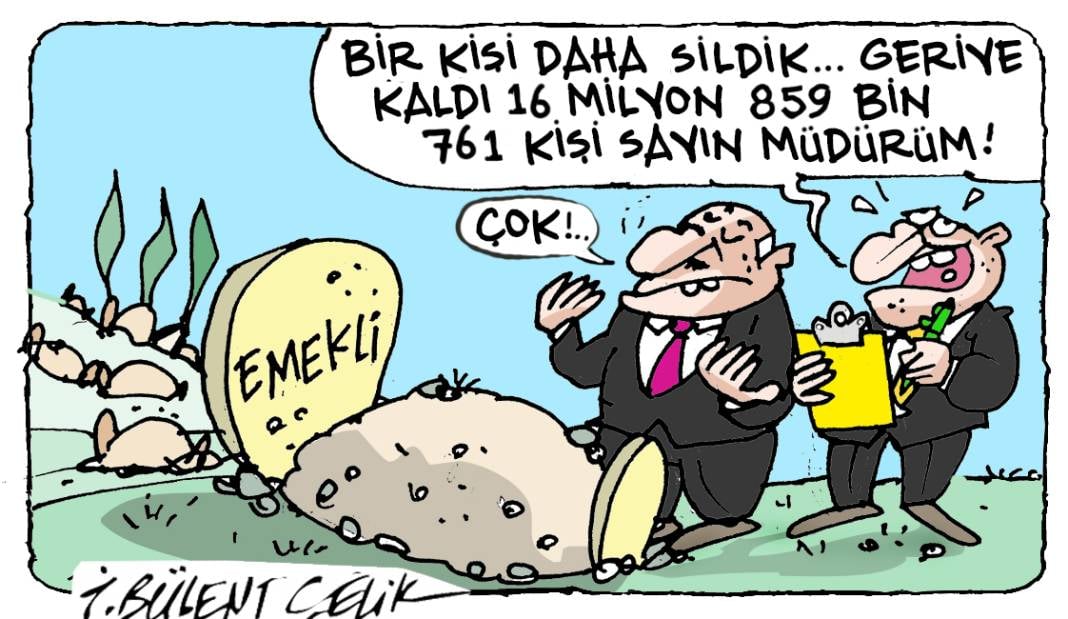 İ. Bülent Çelik'in 29 Kasım 2025 tarihli karikatürü 1
