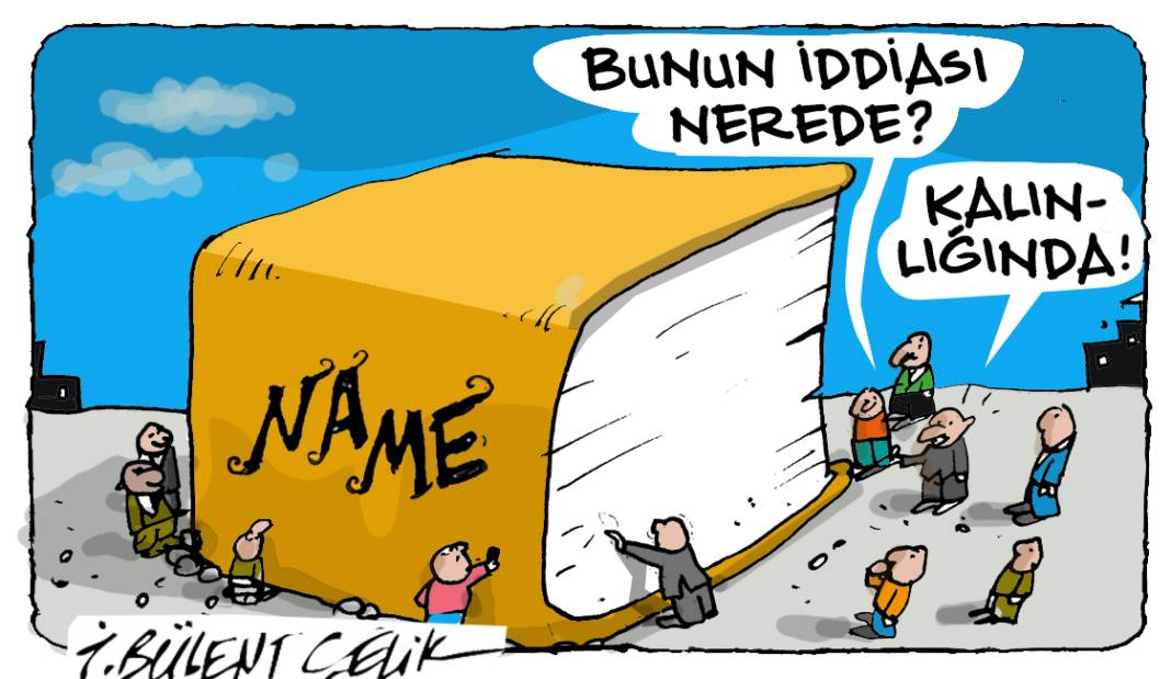 İ. Bülent Çelik'in 12 Kasım 2025 tarihli karikatürü 1