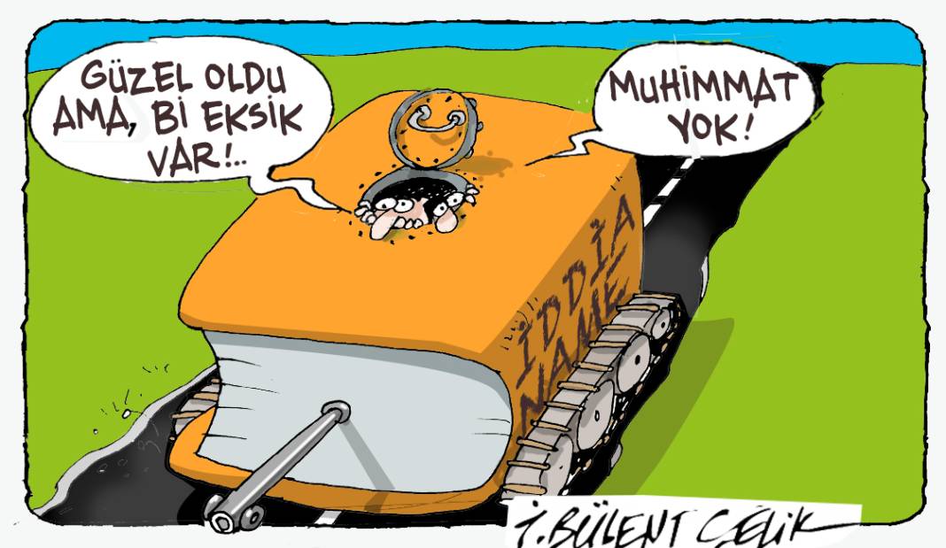 İ. Bülent Çelik'in 20 Kasım 2025 tarihli karikatürü 1