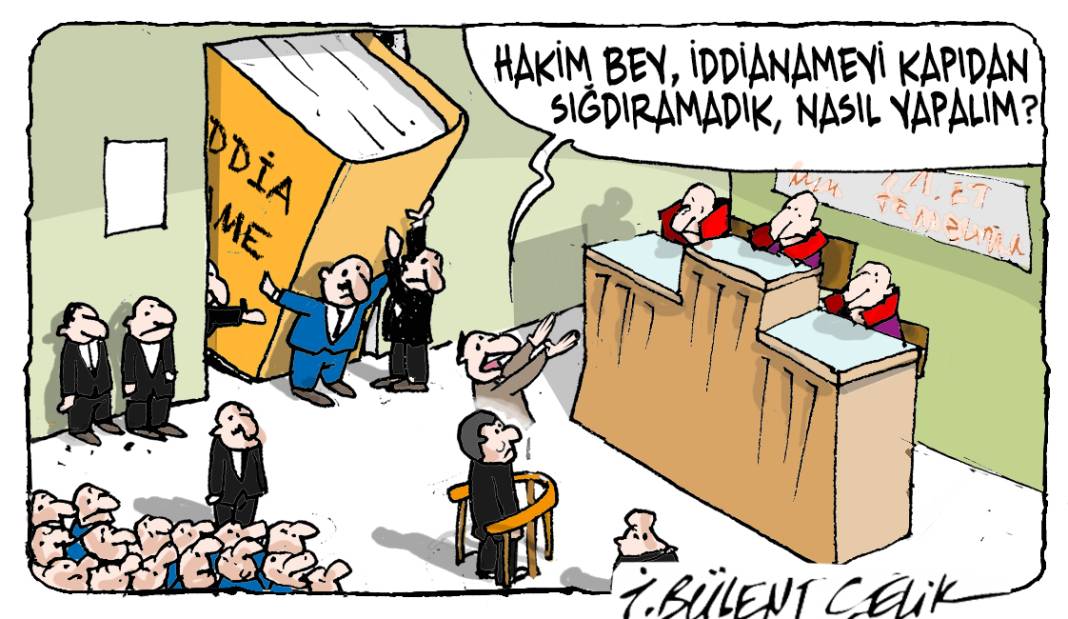 İ. Bülent Çelik'in 17 Kasım 2025 tarihli karikatürü 1