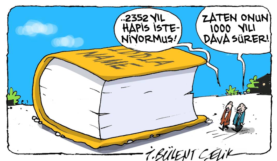 İ. Bülent Çelik'in 16 Kasım 2025 tarihli karikatürü 1