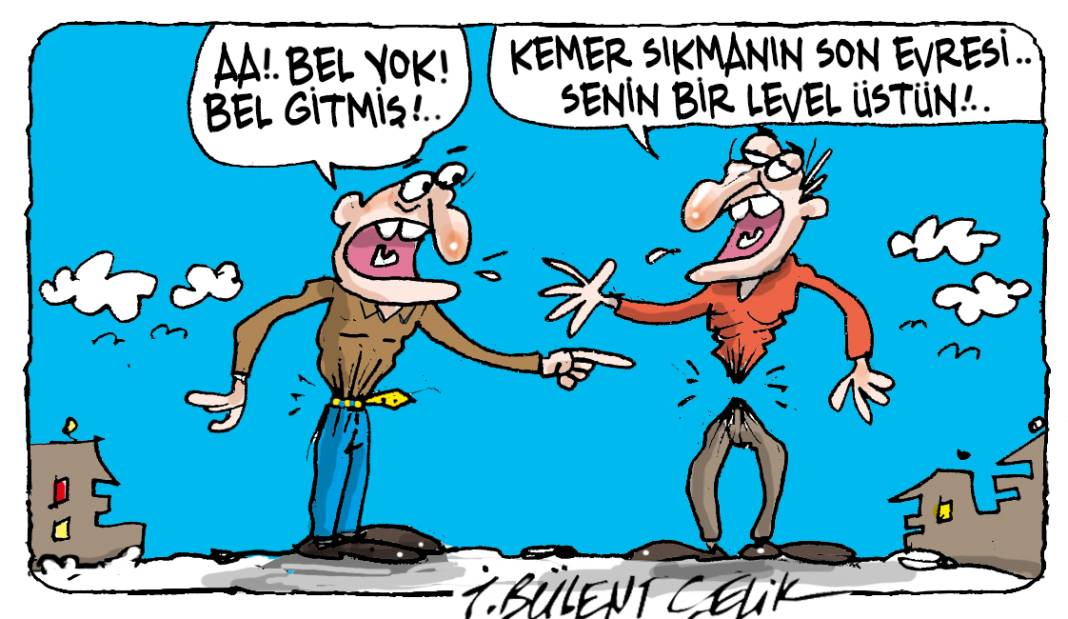 İ. Bülent Çelik'in 8 Kasım 2025 tarihli karikatürü 1