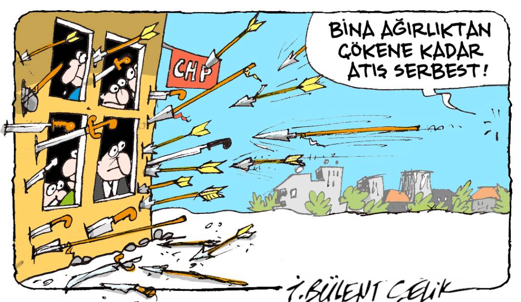 İ. Bülent Çelik'in 8 Aralık 2025 tarihli karikatürü 1