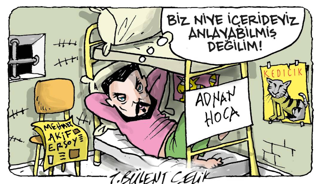 İ. Bülent Çelik'in 18 Aralık 2025 tarihli karikatürü 1