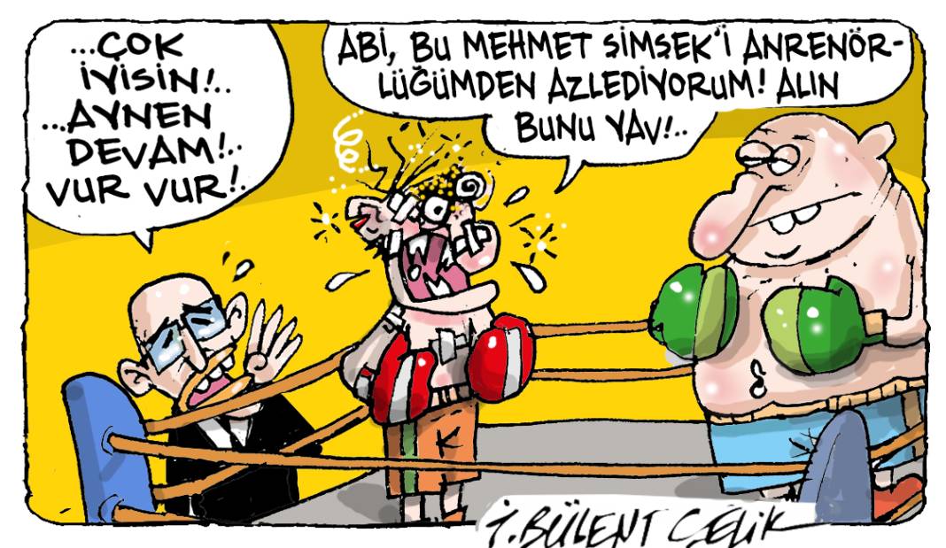 İ. Bülent Çelik'in 19 Aralık 2025 tarihli karikatürü 1
