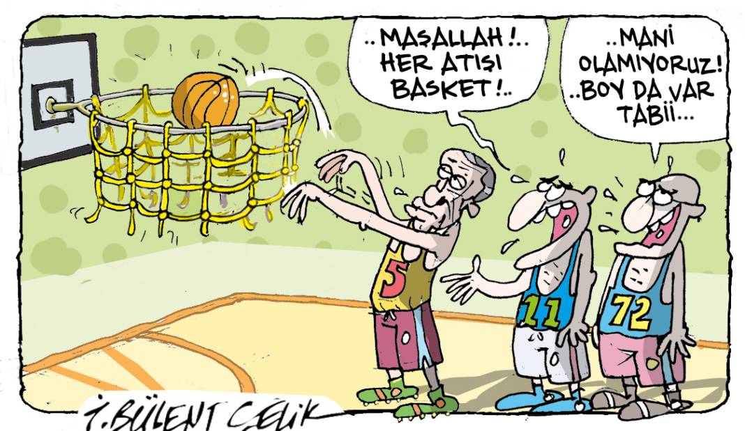 İ. Bülent Çelik'in 21 Aralık 2025 tarihli karikatürü 1