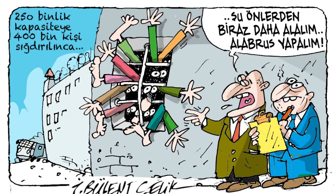 İ. Bülent Çelik'in 31 Aralık 2025 tarihli karikatürü 1