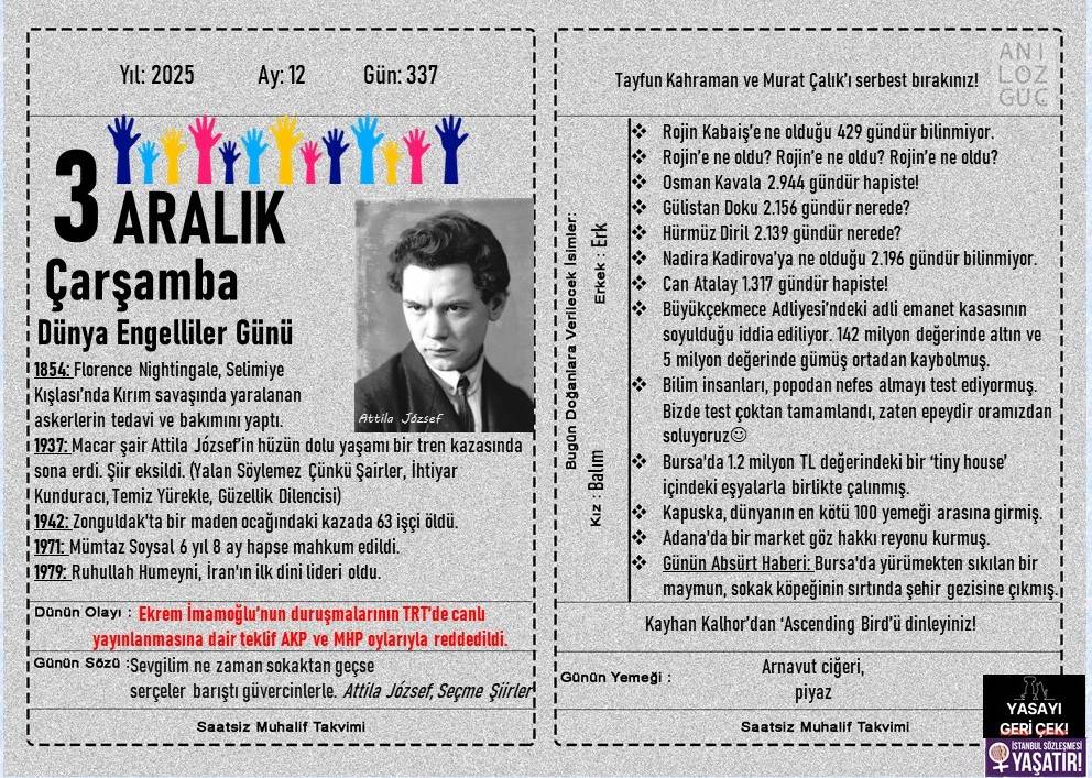 Dünya Engelliler Günü 1