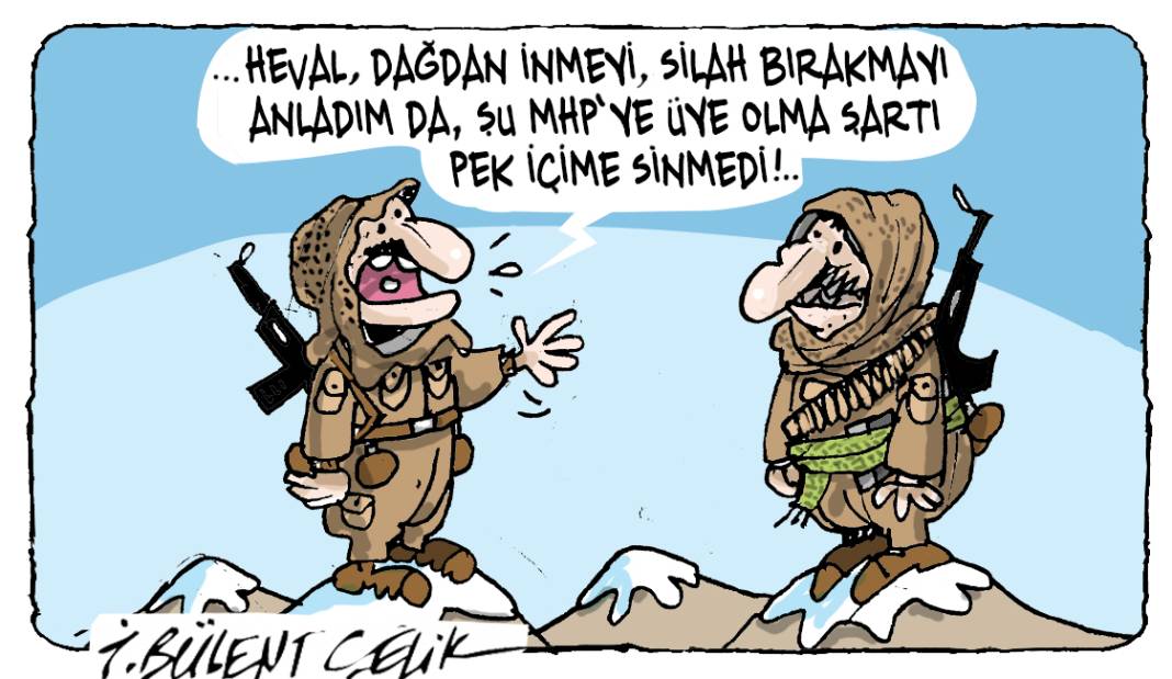 İ. Bülent Çelik'in 12 Aralık 2025 tarihli karikatürü 1