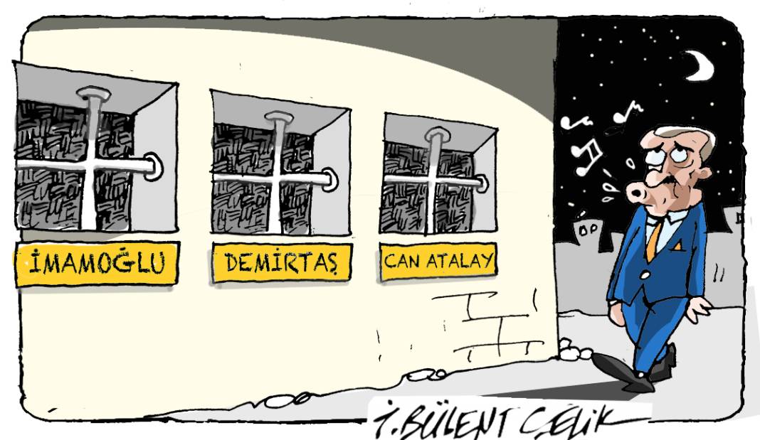 İ. Bülent Çelik'in 10 Aralık 2025 tarihli karikatürü 1