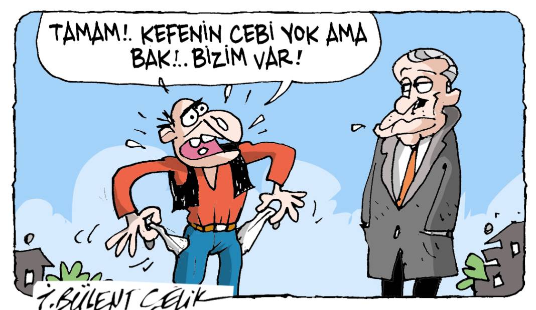 İ. Bülent Çelik'in 14 Aralık 2025 tarihli karikatürü 1
