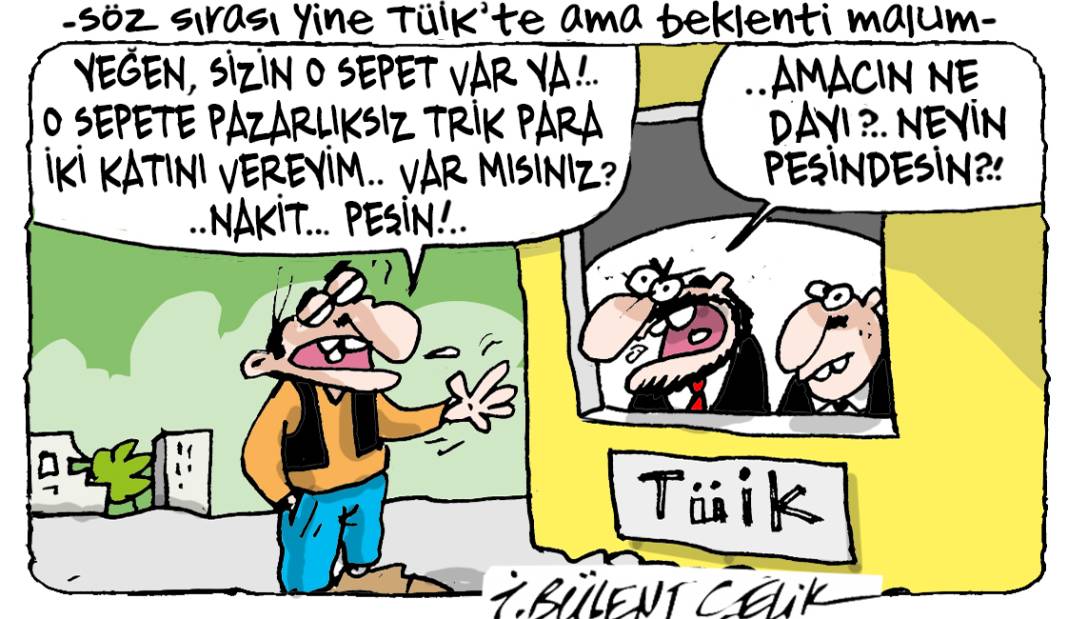İ. Bülent Çelik'in 2 Ocak 2026 tarihli karikatürü 1