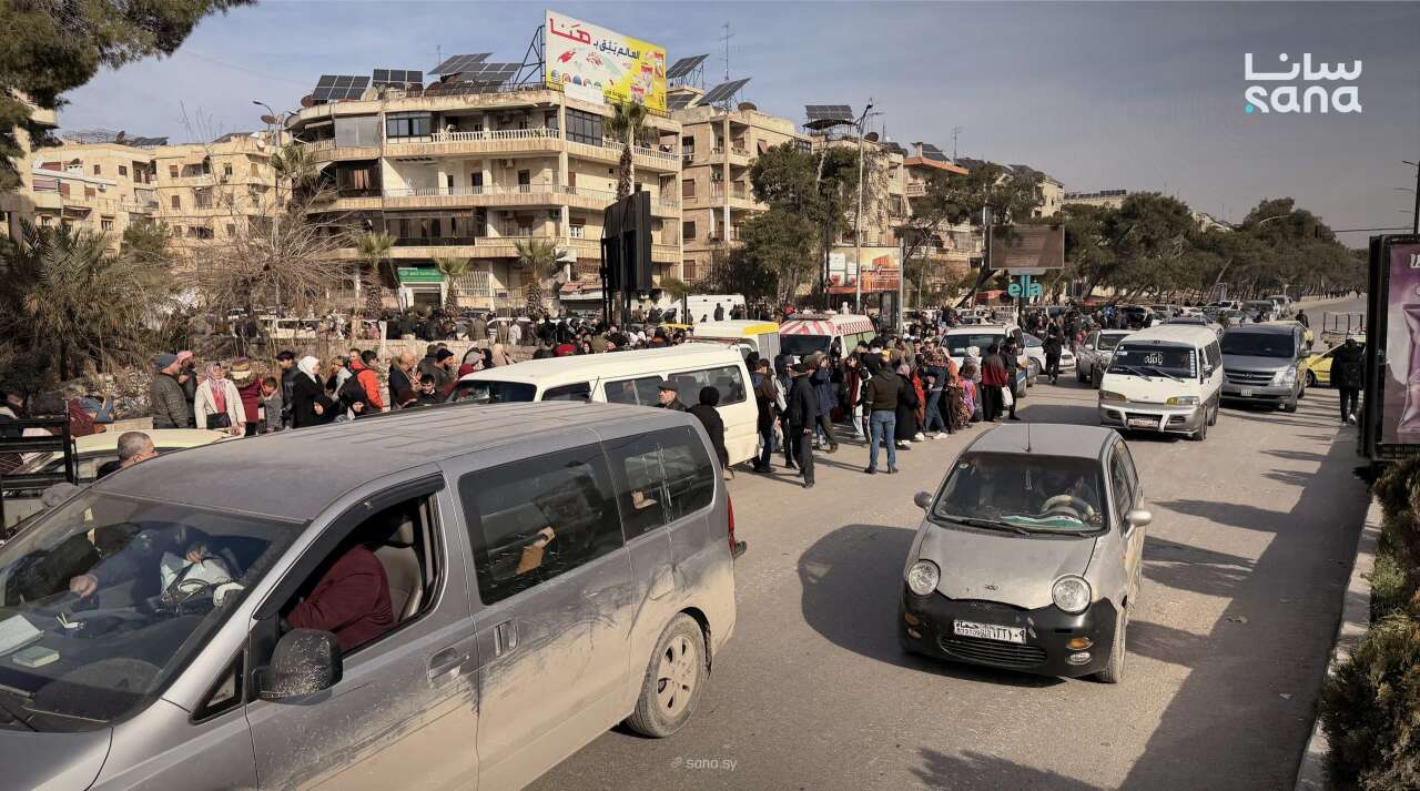Siviller Şeyh Mahsud'u terk ediyor 1