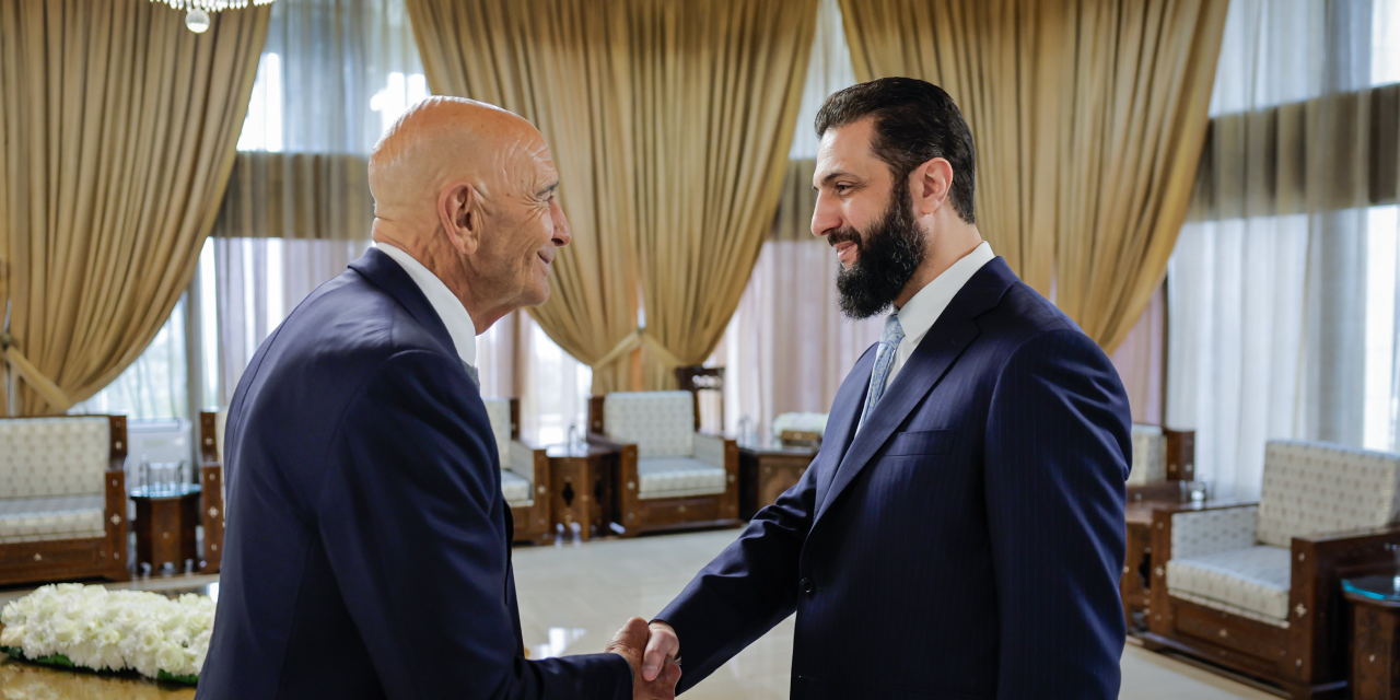 Şam hükümeti ve Tom Barrack görüşmesinden kareler 3