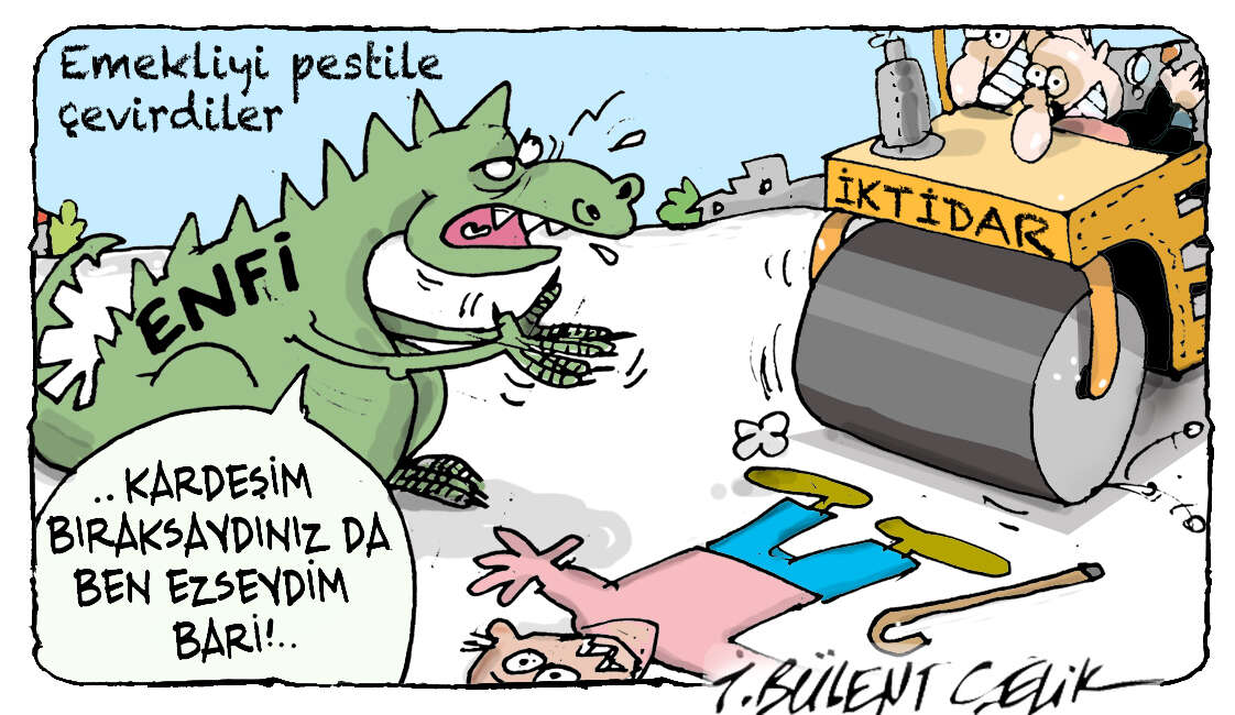 İ. Bülent Çelik'in 8 Ocak 2026 tarihli karikatürü 1