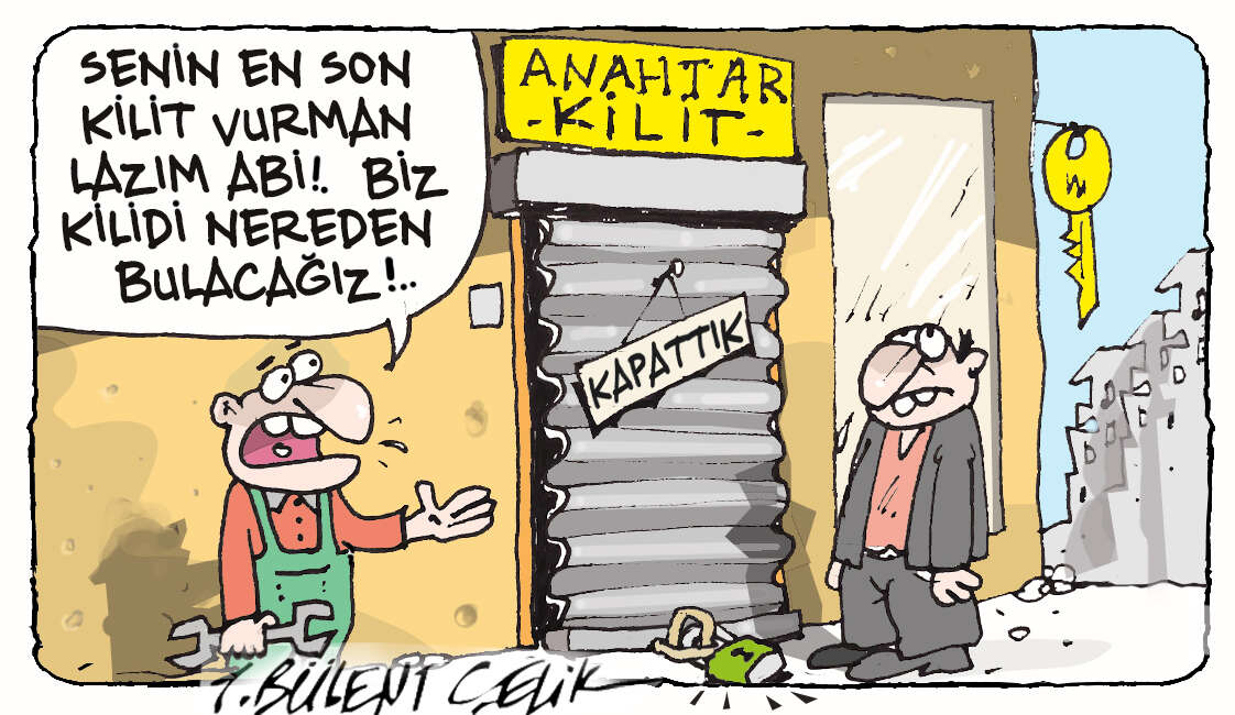 İ. Bülent Çelik'in 22 Ocak 2026 tarihli karikatürü 1