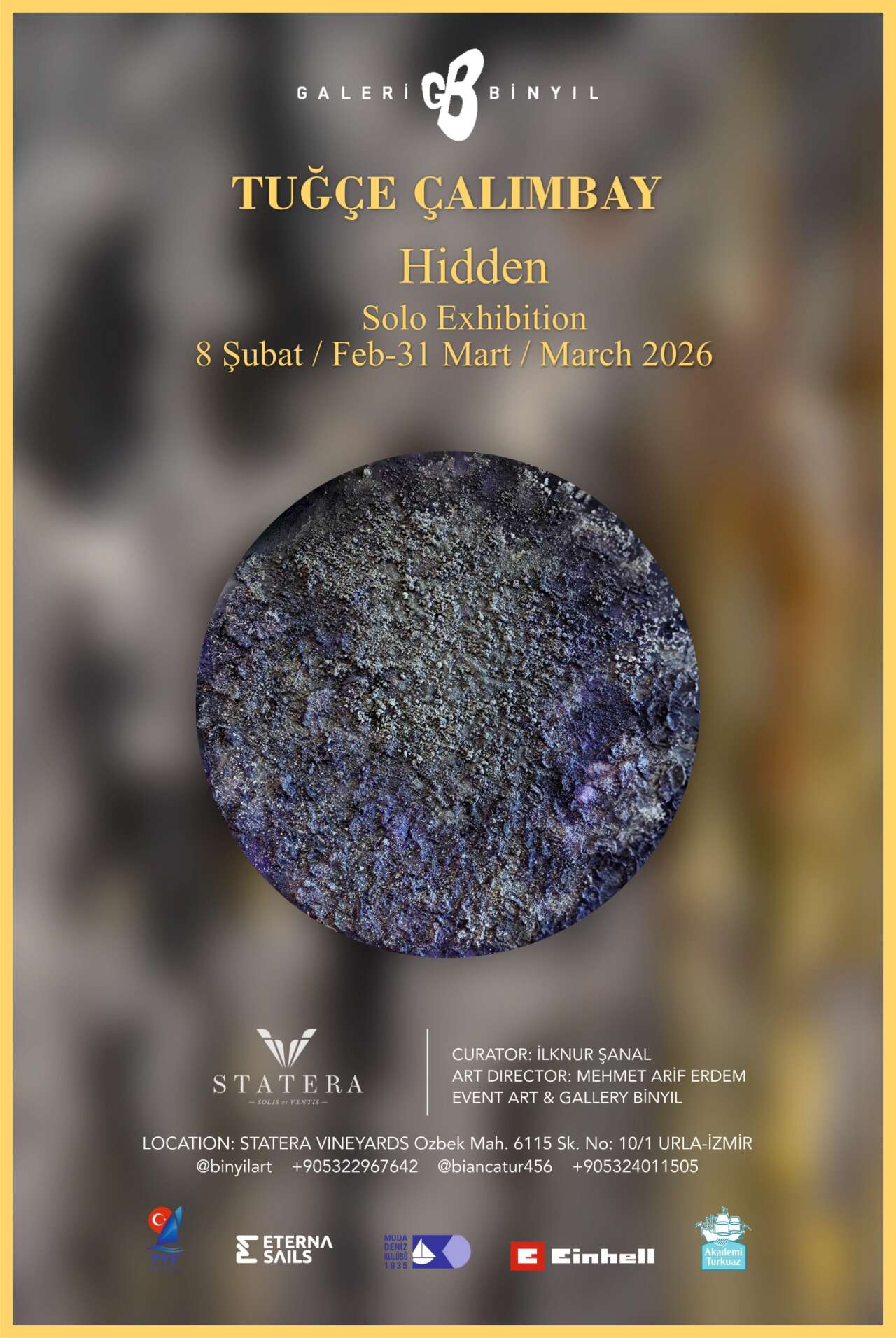 Urla’da yeni sergi: Tuğçe Çalımbay’ın “Hidden”ı kapılarını açıyor 5