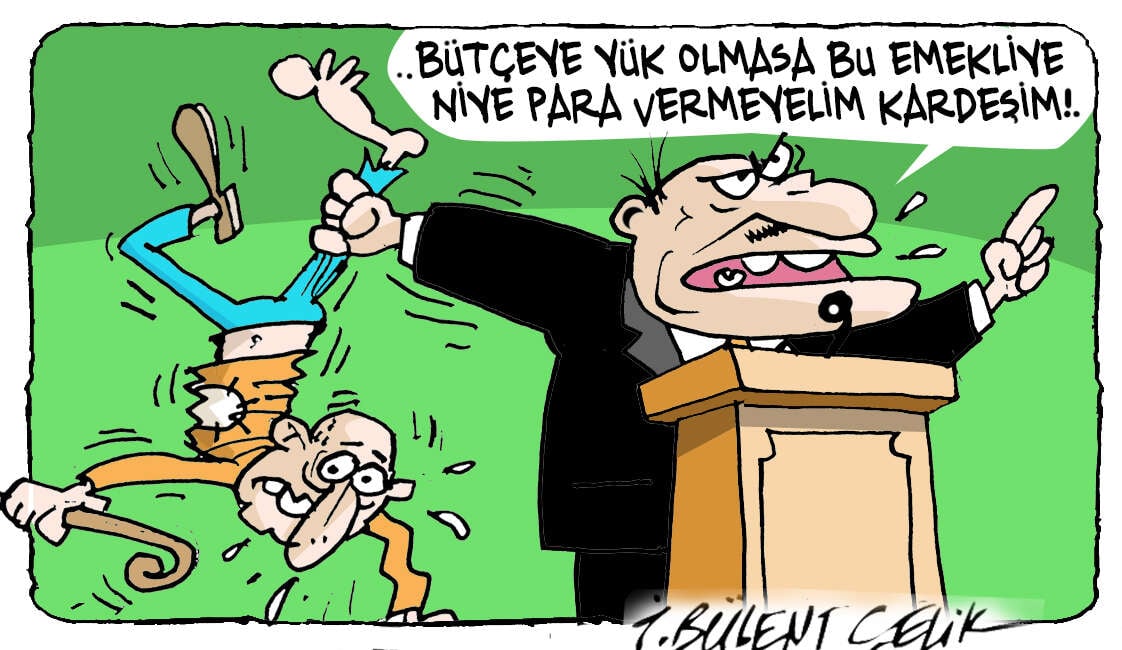 İ. Bülent Çelik'in 9 Ocak 2026 tarihli karikatürü 1