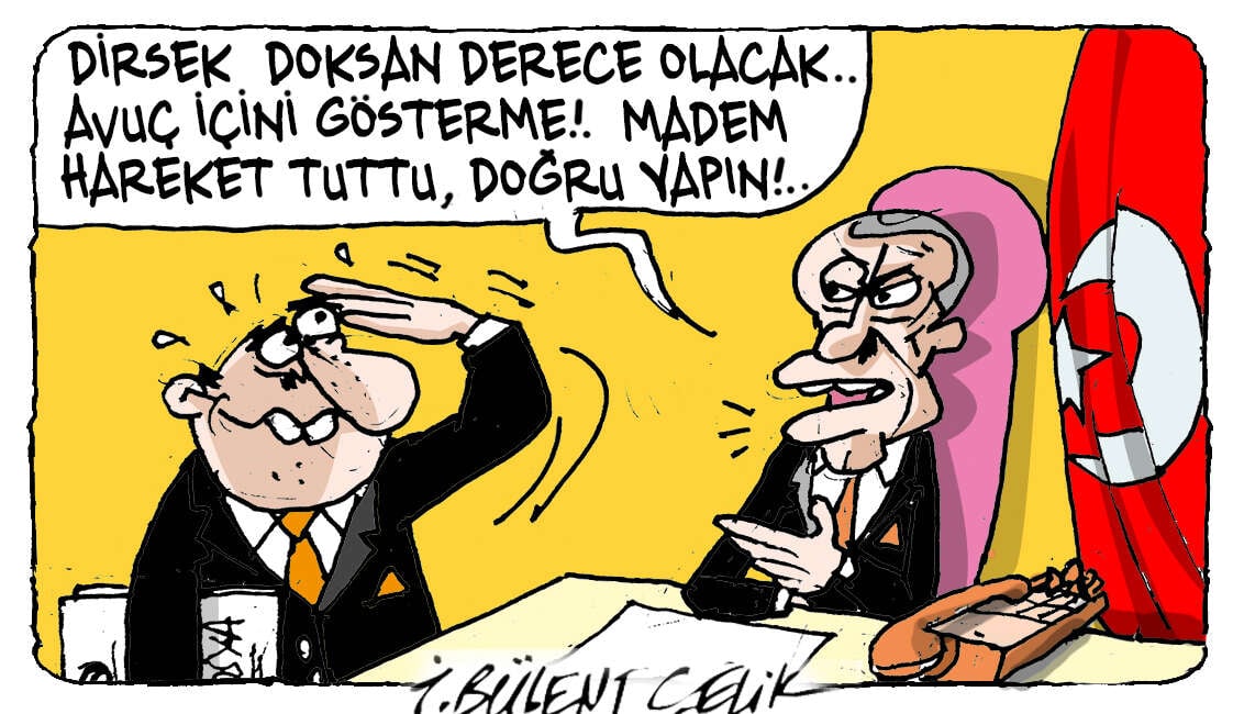 İ. Bülent Çelik'in 12 Ocak 2026 tarihli karikatürü 1