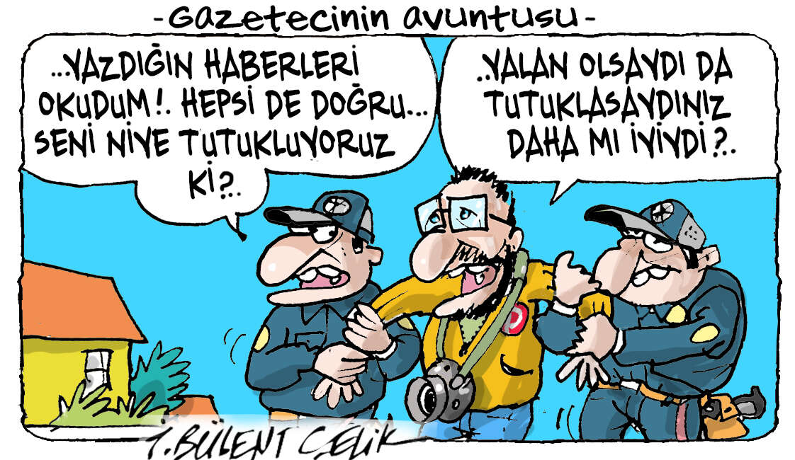 İ. Bülent Çelik'in 21 Şubat 2026 tarihli karikatürü 1