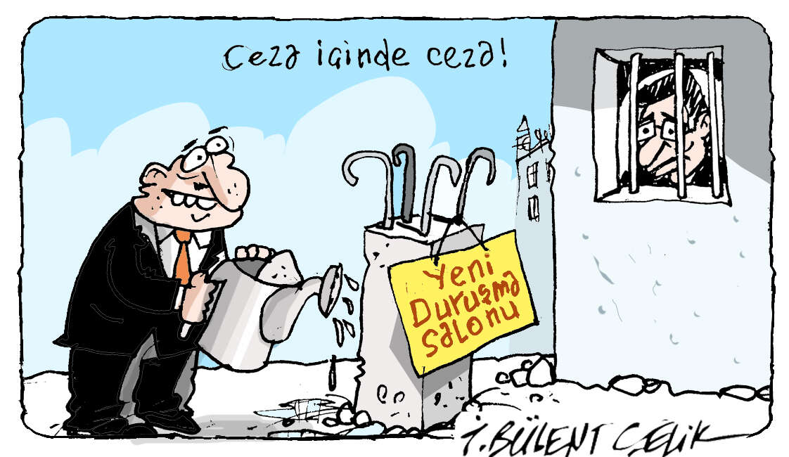 İ. Bülent Çelik'in 24 Şubat 2026 tarihli karikatürü 1