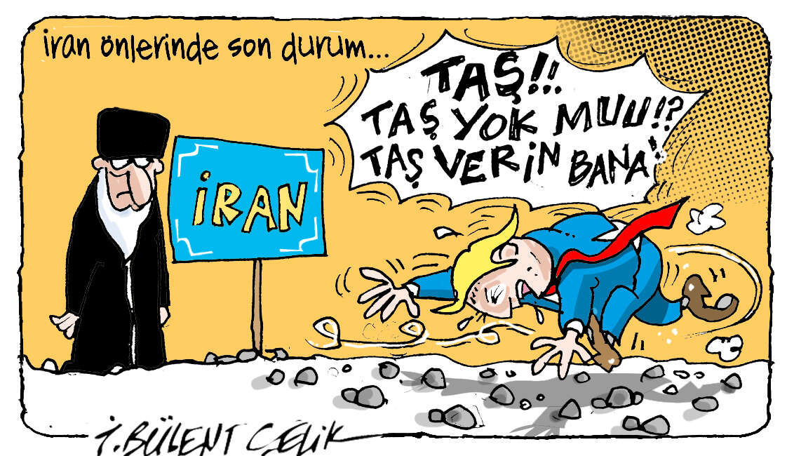 İ. Bülent Çelik'in 25 Şubat 2026 tarihli karikatürü 1