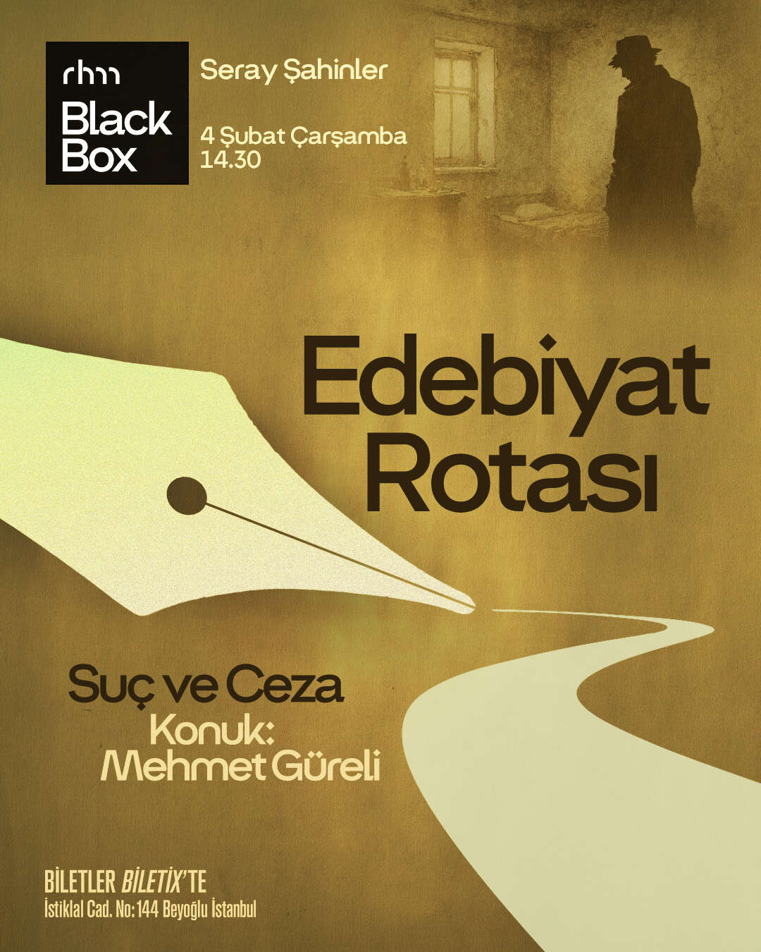 BlackBox’ta şubat ajandası: Suç Ve Ceza’dan yapay zekâya, Babil Destanından Vedat Tek’e 3