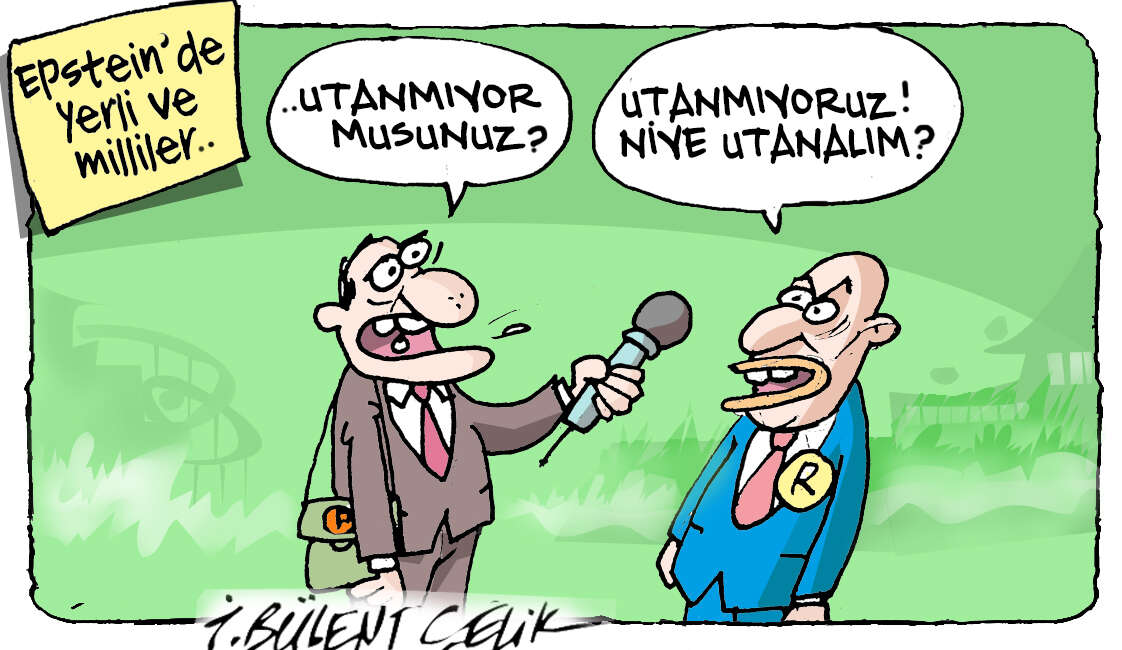 İ. Bülent Çelik'in 5 Şubat 2026 tarihli karikatürü 1