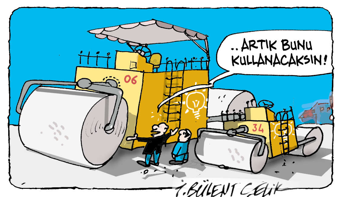 İ. Bülent Çelik'in 13 Şubat 2026 tarihli karikatürü 1