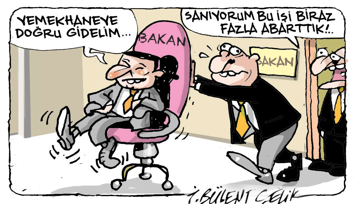 İ. Bülent Çelik'in 16 Şubat 2026 tarihli karikatürü 1