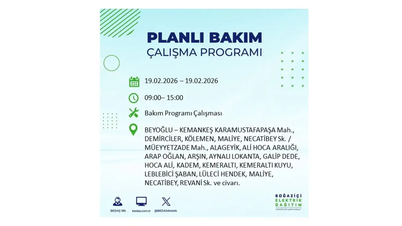 İstanbul’da yarın pek çok noktada planlı elektrik kesintileri: İlçe ilçe saatler açıklandı 10