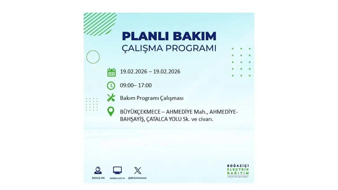 İstanbul’da yarın pek çok noktada planlı elektrik kesintileri: İlçe ilçe saatler açıklandı 9