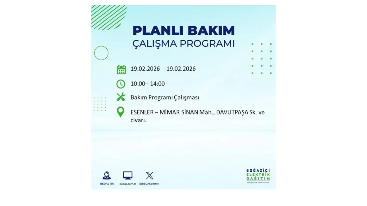 İstanbul’da yarın pek çok noktada planlı elektrik kesintileri: İlçe ilçe saatler açıklandı 7