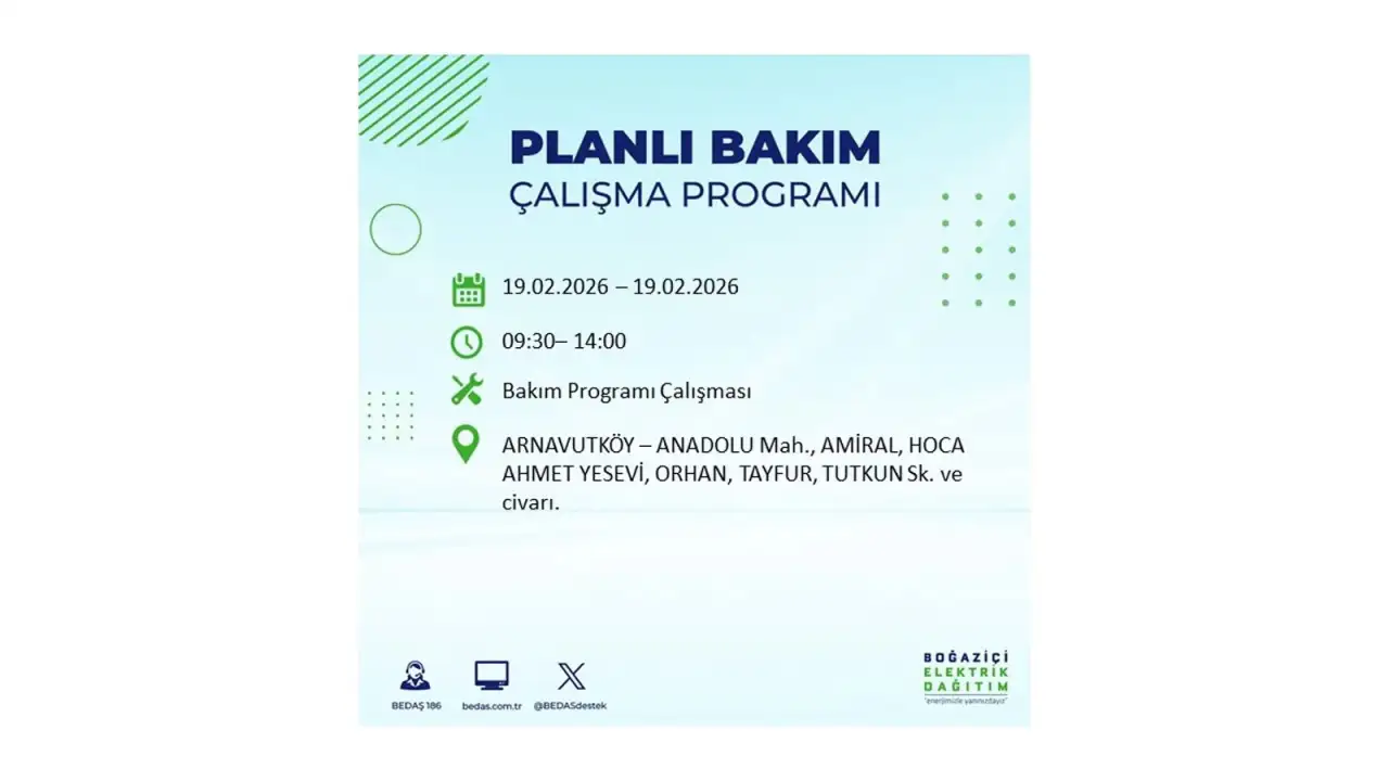 İstanbul’da yarın pek çok noktada planlı elektrik kesintileri: İlçe ilçe saatler açıklandı 17